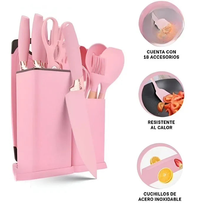 SET DE UTENSILIOS PARA COCINA